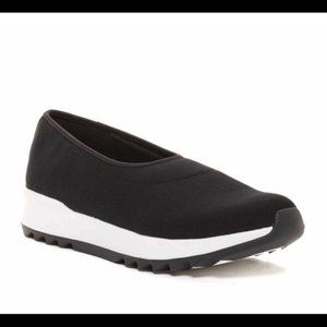 EILEEN FISHER Hug Black White Platform Sneakers 7